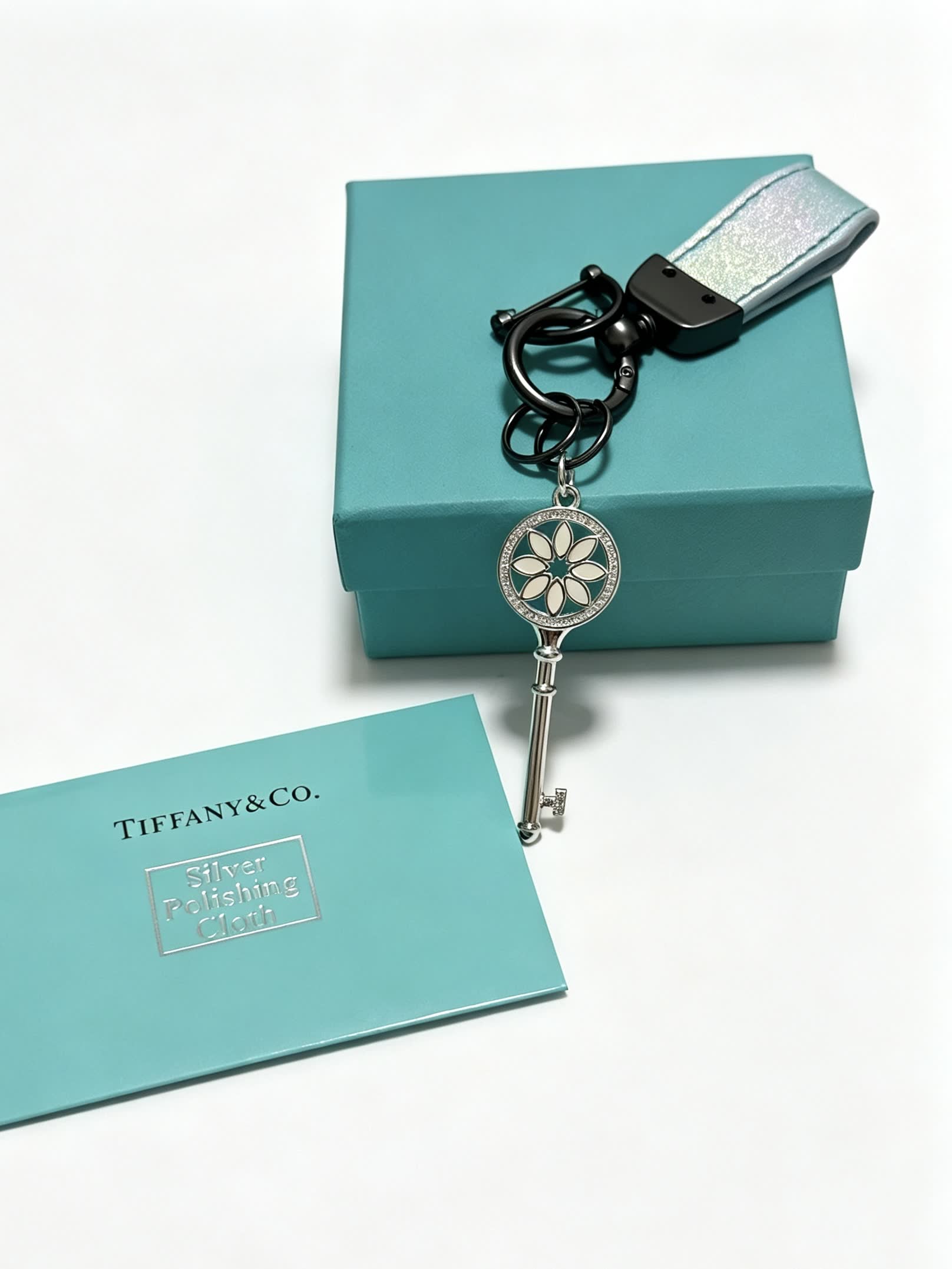 Tiffany & Co. Sterling Silver Key Charm